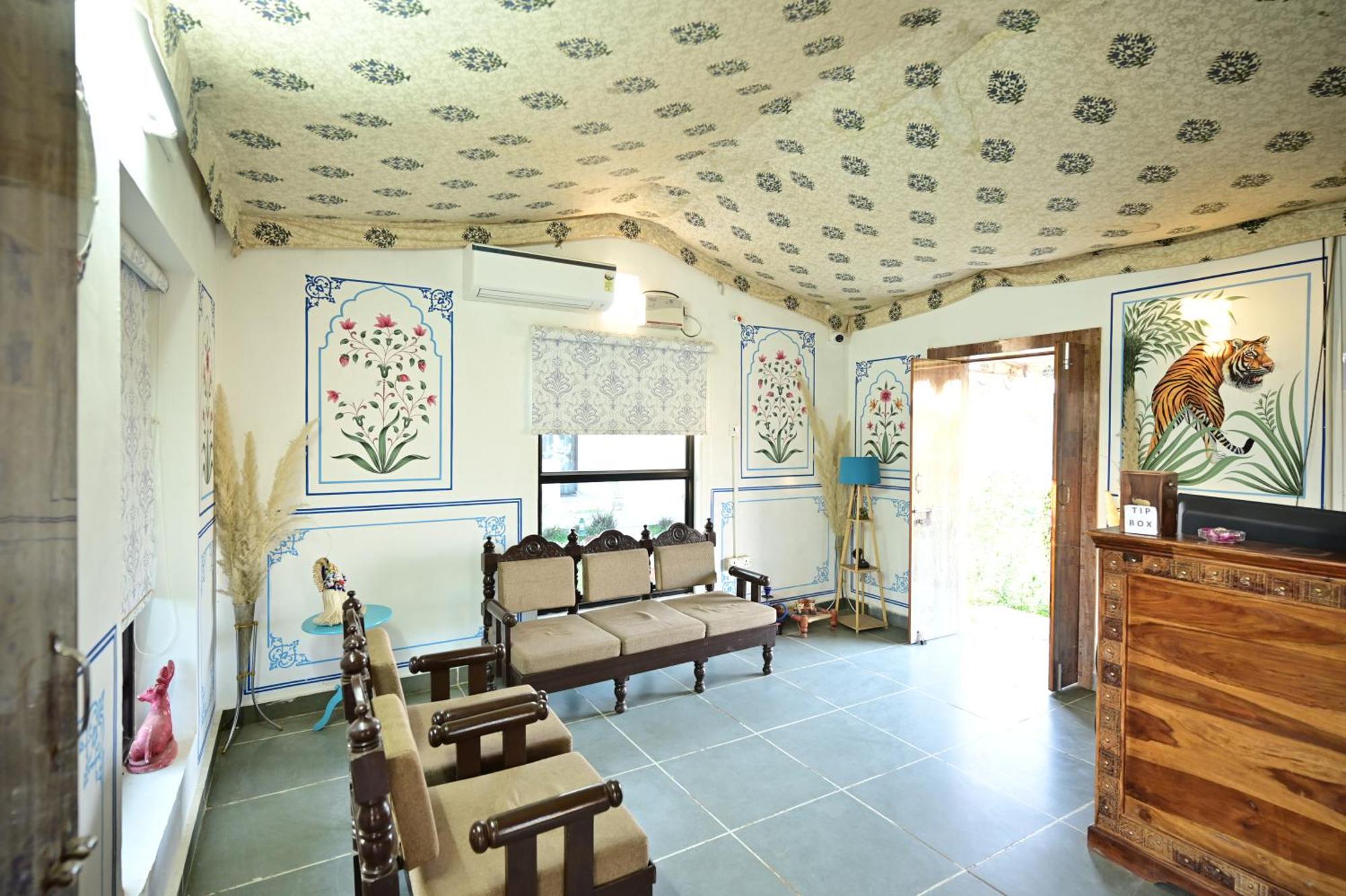 The Castle Crown - Hem Vilas Resort Ranthambhore Sawai Madhopur Exterior foto